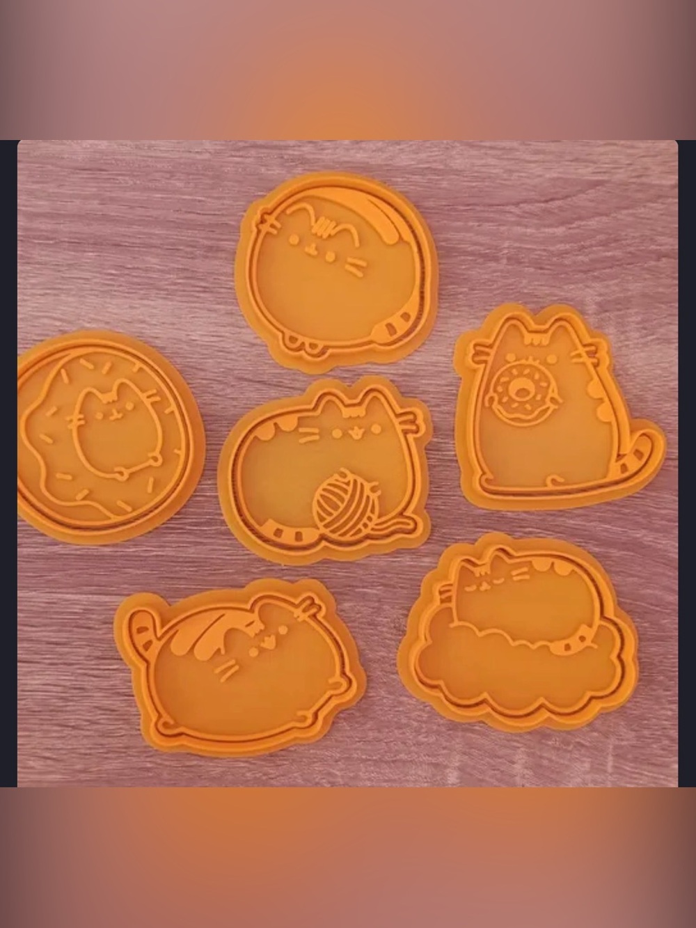 PUSHEEN DONUT COOKIE CUTTER SET 31947